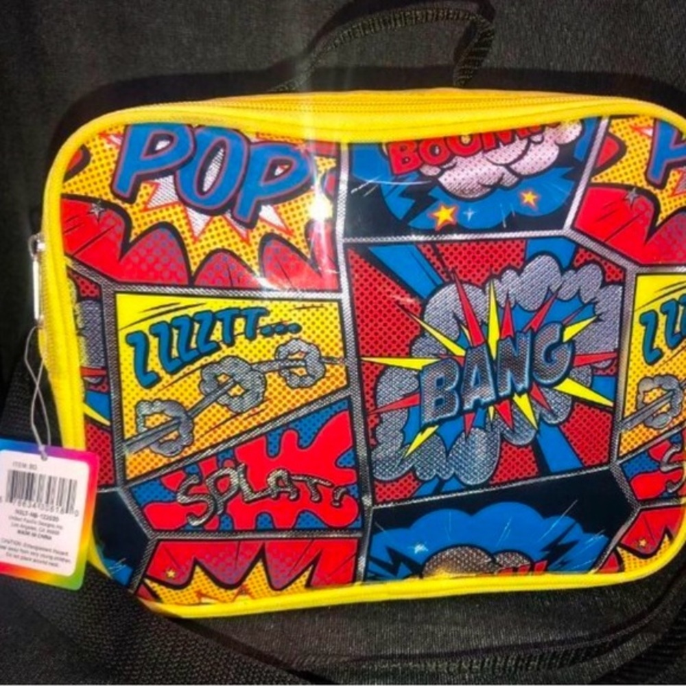 Comic Book Style Lunch box.